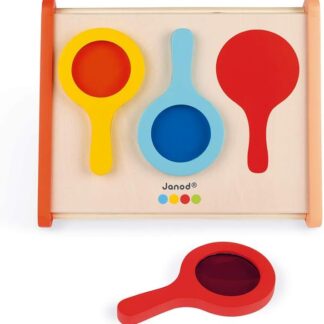 Janod Essentiel Mirrors Box - Early Learning Toy - 18 Months+ - J05069